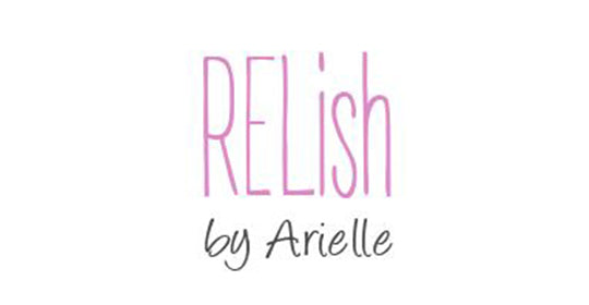 relish by arielle website logo