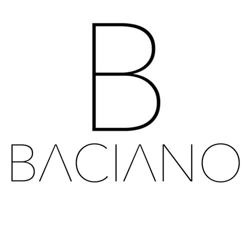 baciano plain black and white logo, ALICE IN WONDERLAND BEVERLY HILLS STYLE