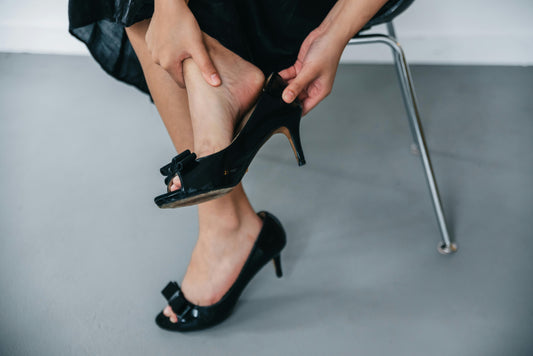 How to Dress Up Sweaters with Heels This Winter