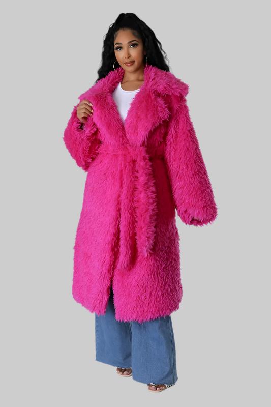 Fuzzy Fur Winter Heavy Jacket