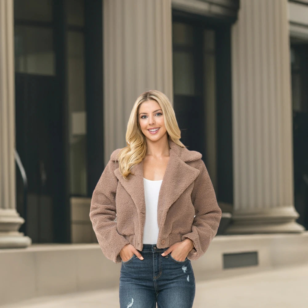 Women in Beige Dress